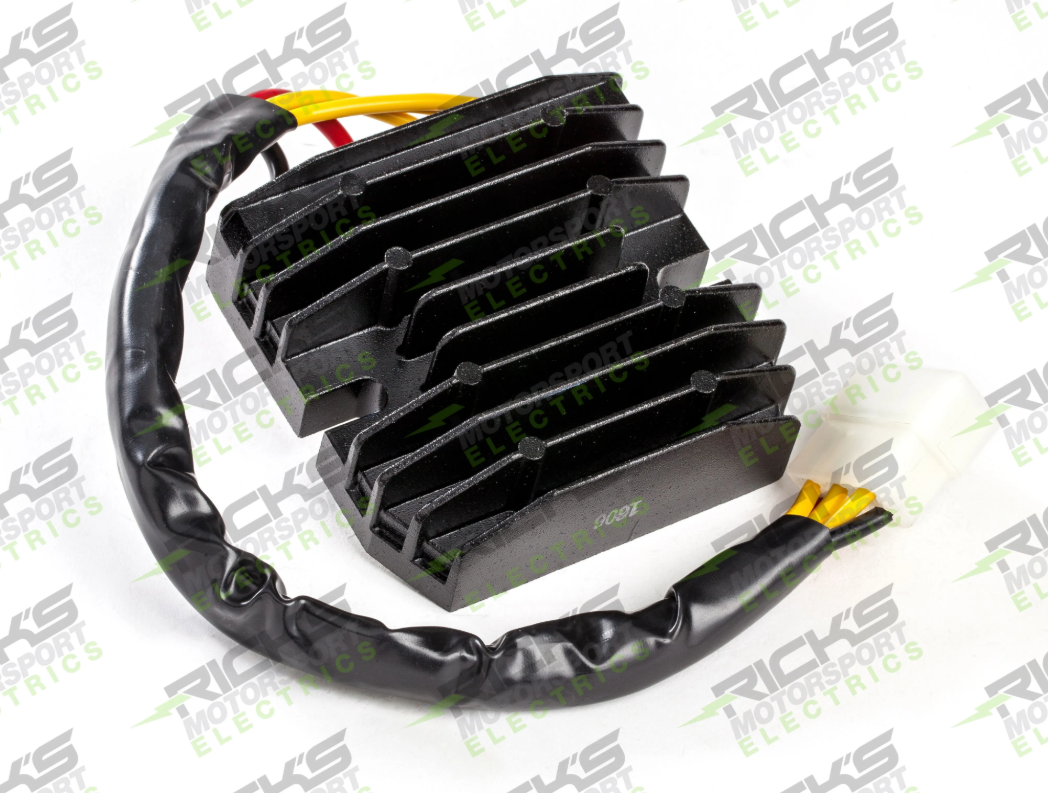 Rick's Motorsports Electrics Universal Style Hot Shot Series Rectifier-Regulator for Suzuki GSX-R1000 01-04, Hayabusa '99-07, GSX-R600 '01-05, GSX-R750 '98-05 Rick's Motorsports Electrics Universal Style Hot Shot Series Rectifier-Regulator for Suzuki GSX-R1000 01-04, Hayabusa '99-07, GSX-R600 '01-05, GSX-R750 '98-05